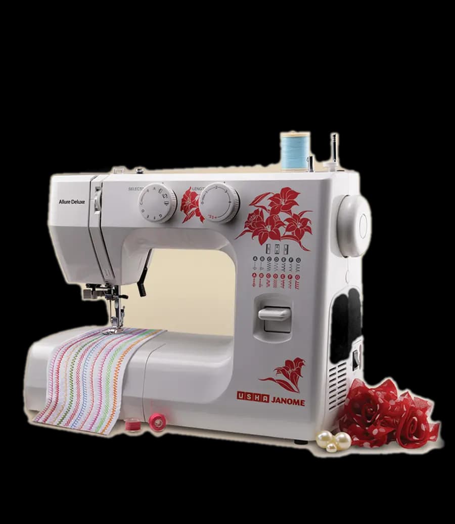 Usha Janome Allure Deluxe automatic sewing machine