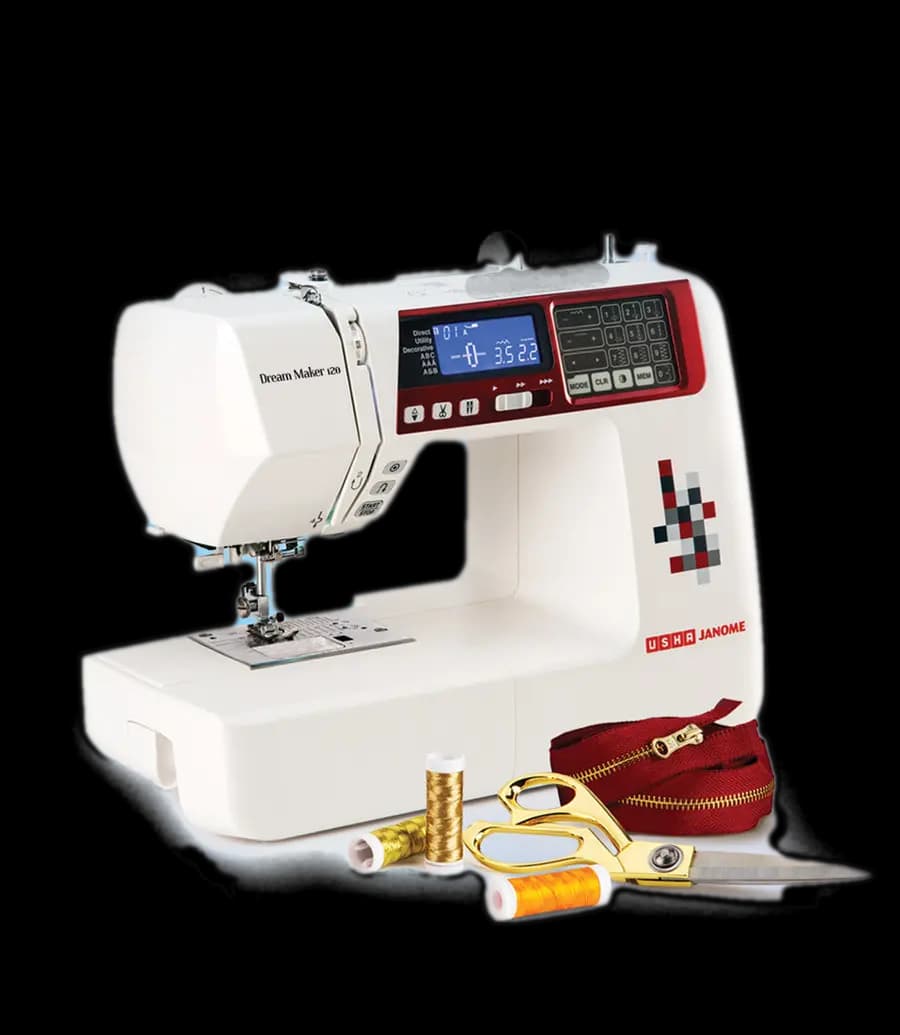 Usha Janome Dream Maker 120 computerised sewing machine