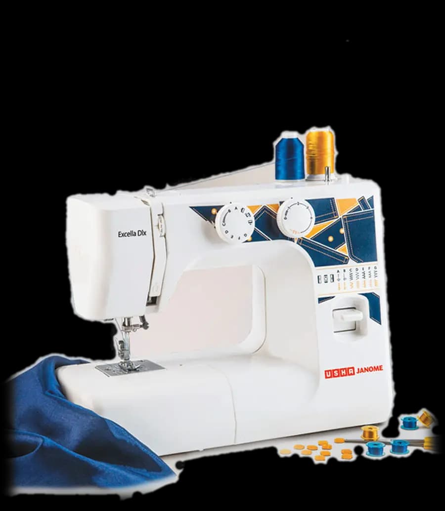 Usha Janome Excella Dlx automatic sewing machine
