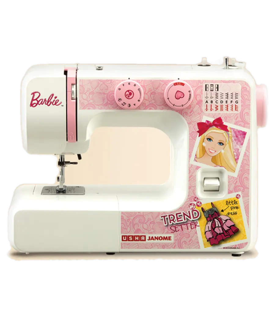 Usha Janome My Fab Barbie automatic sewing machine